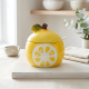 Lemon Shaped Sugar Bowl